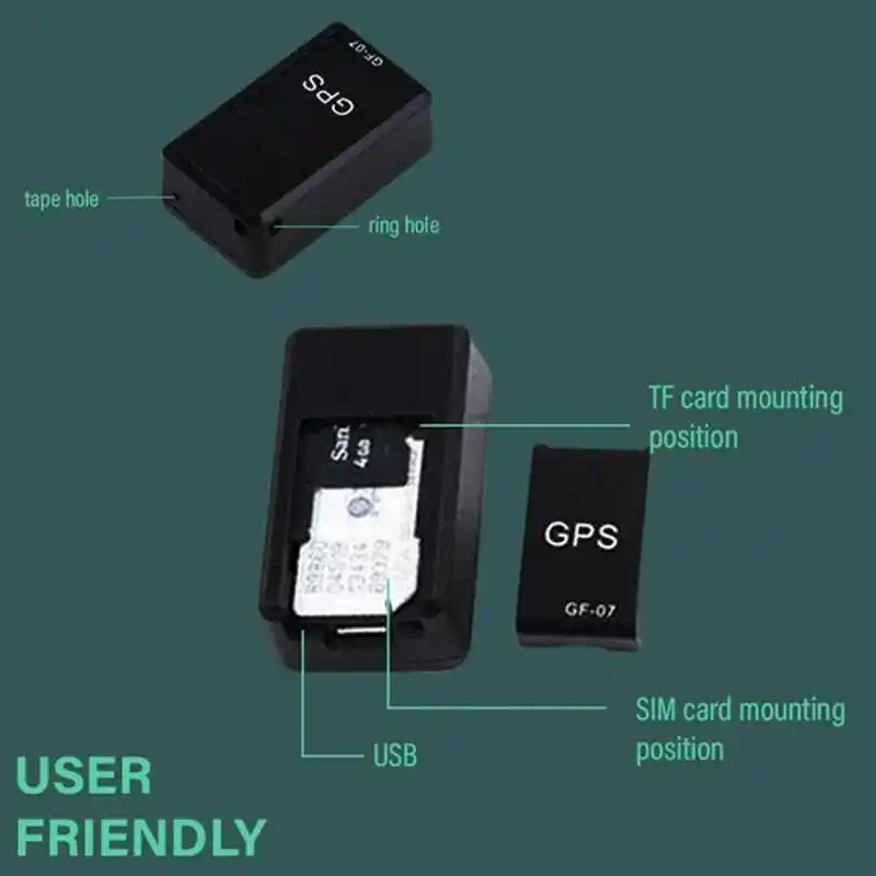 সিম ডিভাইস উইথ GPS Tracker (GF-07)
