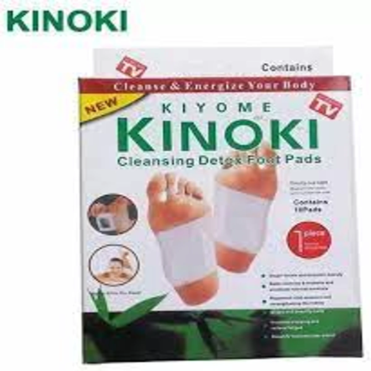Original kinoki detox foot pad 6 Packet (60 pcs Full Course)