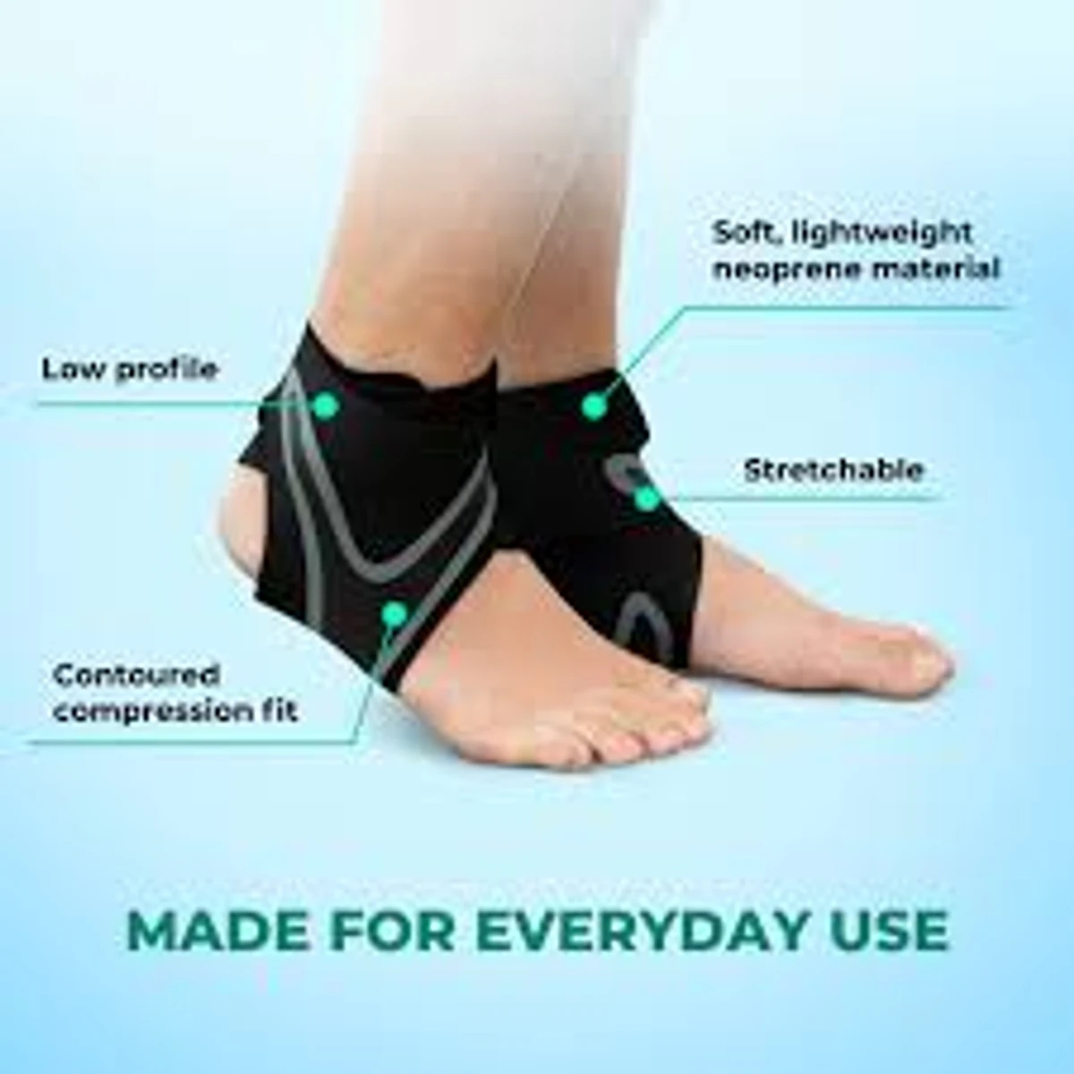 Plantar X Wrap - Ankle Support for Men & Women (2 Pcs)