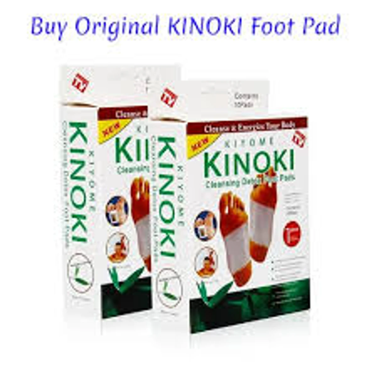 Original kinoki detox foot pad 4 Packet (40 pcs Full Course)